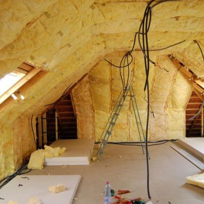 Isolation des combles aménageables
